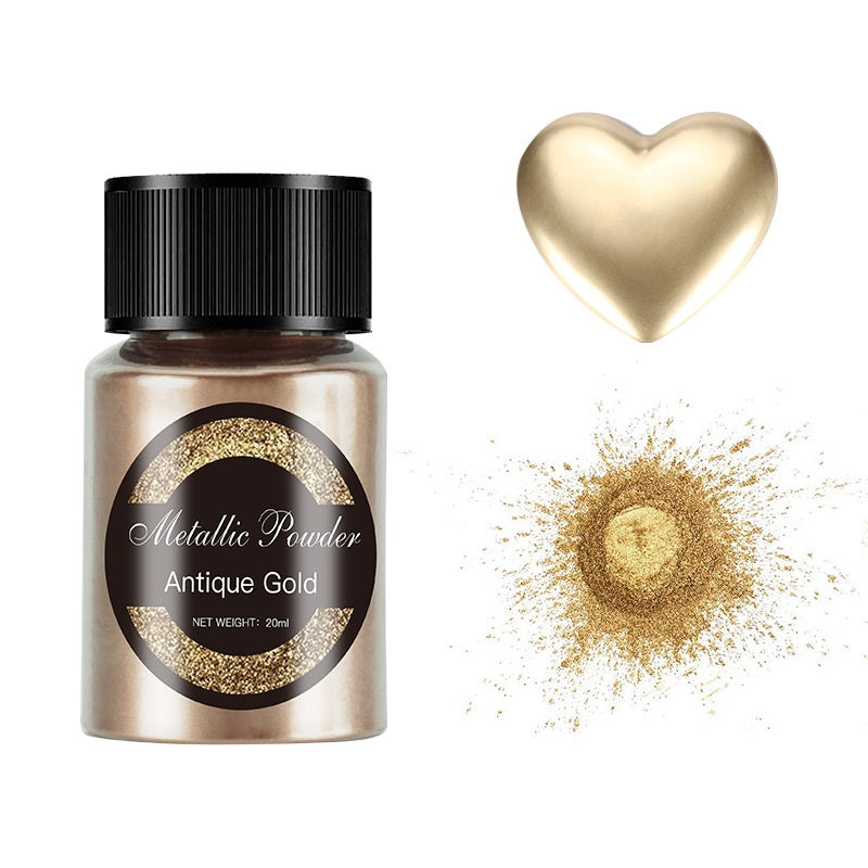 6 Color 20ml Metallic pigment powder For Resin Decorative Sealing