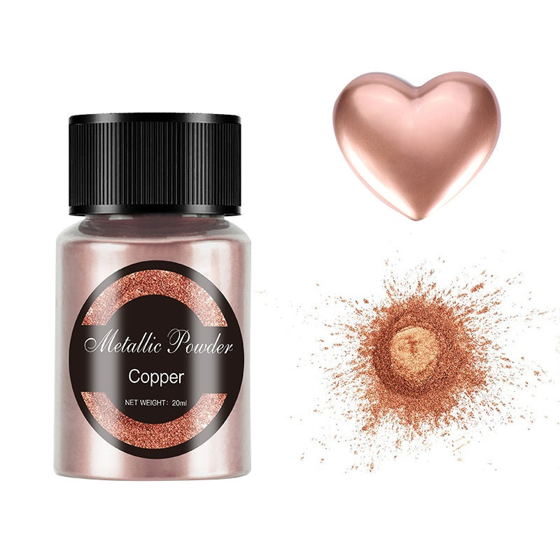 6 Color 20ml Metallic pigment powder For Resin Decorative Sealing