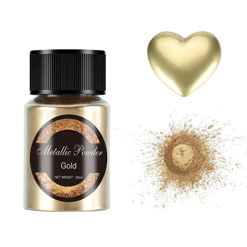 6 Color 20ml Metallic pigment powder For Resin Decorative Sealing