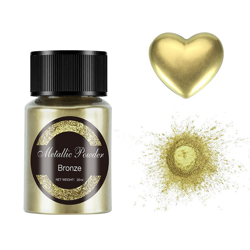 6 Color 20ml Metallic pigment powder For Resin Decorative Sealing