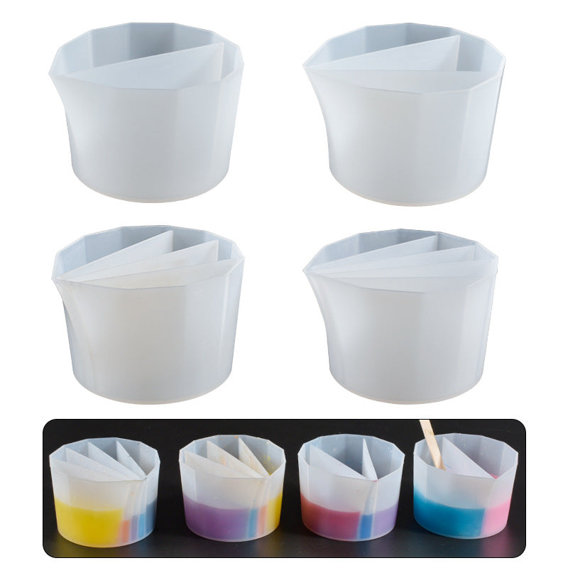 Portion Cup Resin Color Mixing Cup Silicone Cup Silicone Split Cup