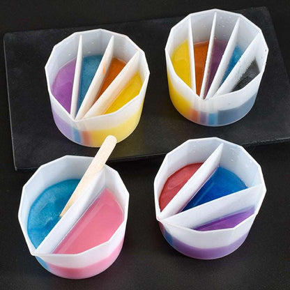 Portion Cup Resin Color Mixing Cup Silicone Cup Silicone Split Cup