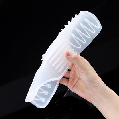 African oil comb silicone resin mold