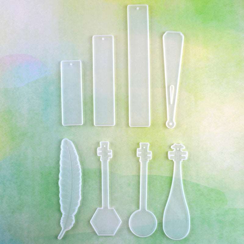 Bookmark resin silicone mold