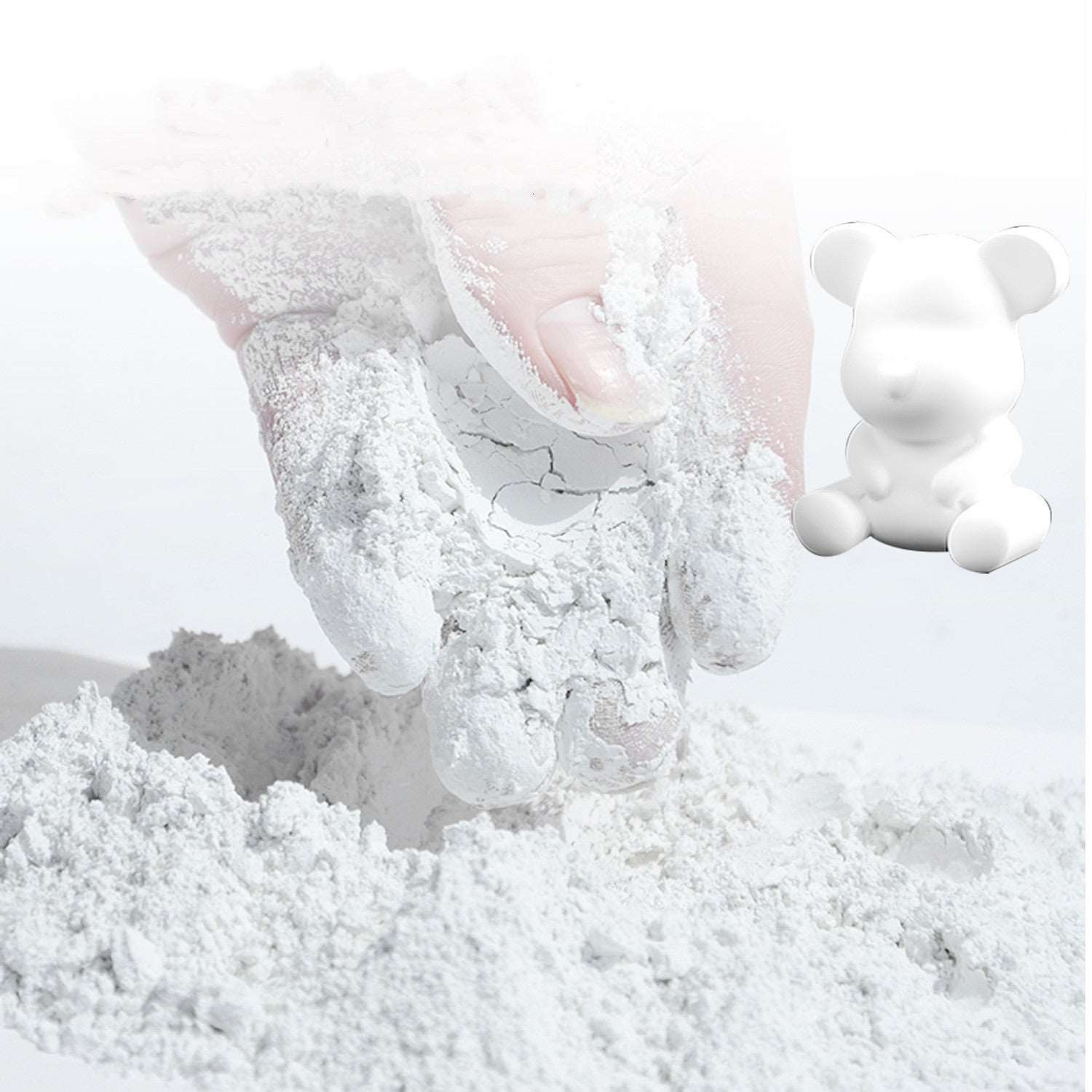 White ECO Gypsum Powder For Making Gypsum Plaster Ceramic Concrete Crafts