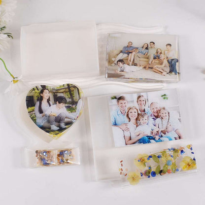 Multi-specification love photo frame mold Silicone mold for resin art