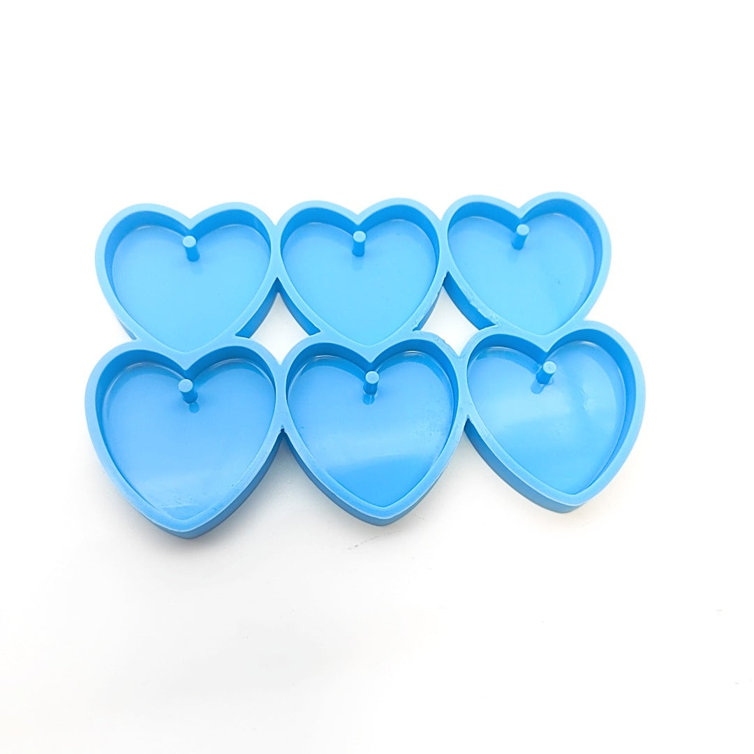 Heart Star Butterfly epoxy Silicone Resin Jewelry Molds For DIY Dangle Pendant Earring Jewelry Craft Making