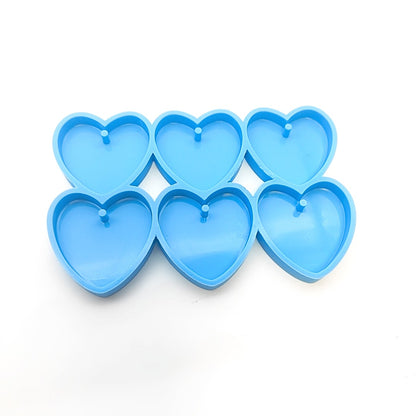 Heart Star Butterfly epoxy Silicone Resin Jewelry Molds For DIY Dangle Pendant Earring Jewelry Craft Making