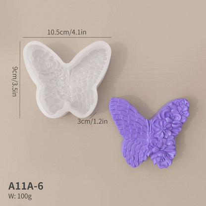 Halloween Butterfly Candle Silicone Mold