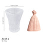 3D Wedding Dress Princess Dress Aromatherapy Candle Gypsum Mold