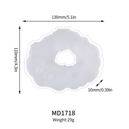 11 shapes Irregular Resin Coaster Mold