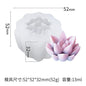 Succulent Plant Gypsum Mold Candle Molds Epoxy Resin Template Soft Silicone Birthday Holiday Gift Wedding Souvenirs Home Decor