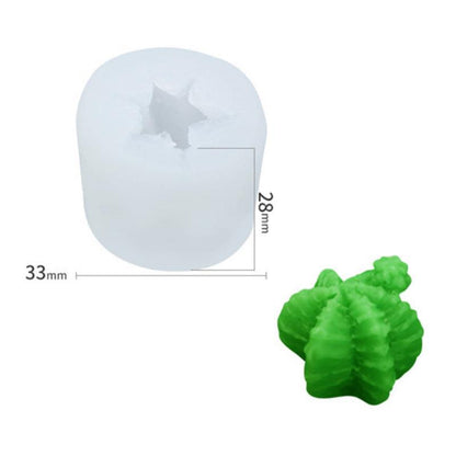 Succulent Plant Gypsum Mold Candle Molds Epoxy Resin Template Soft Silicone Birthday Holiday Gift Wedding Souvenirs Home Decor