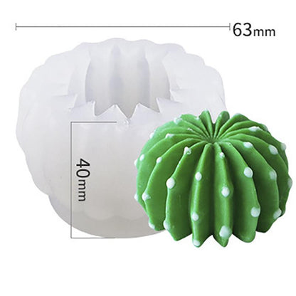 Succulent Plant Gypsum Mold Candle Molds Epoxy Resin Template Soft Silicone Birthday Holiday Gift Wedding Souvenirs Home Decor