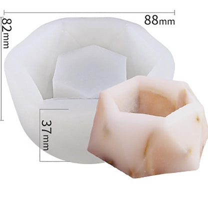 Succulent Plant Gypsum Mold Candle Molds Epoxy Resin Template Soft Silicone Birthday Holiday Gift Wedding Souvenirs Home Decor